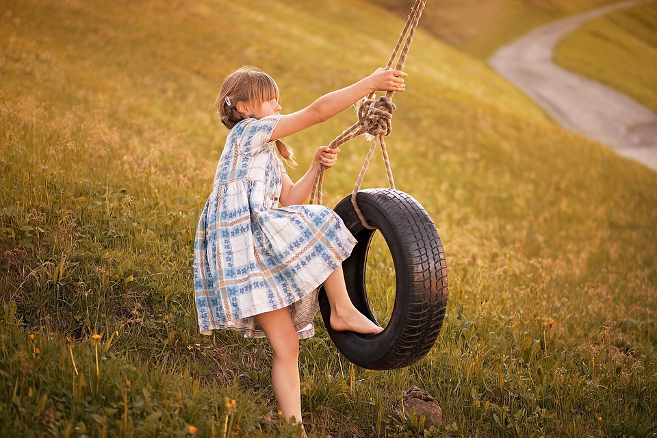 Tire swing